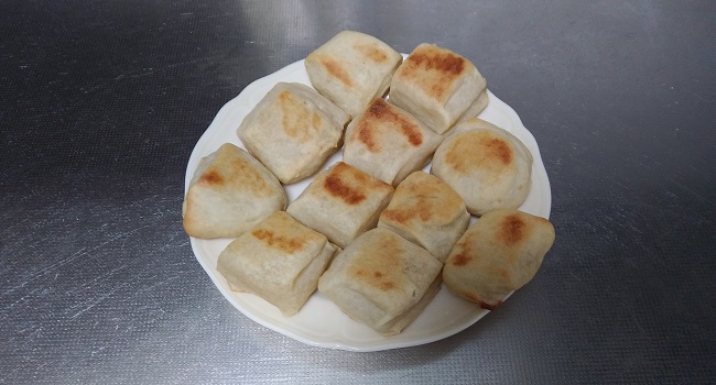 豆腐ミニパンのレシピ。