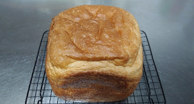 HBで作る、しっとりメープル食パンのレシピ