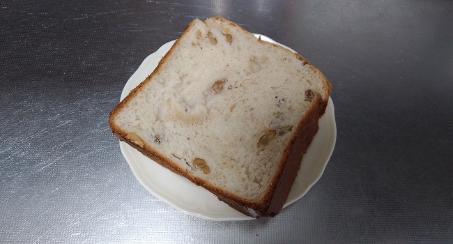 ライ麦くるみ食パンのレシピ