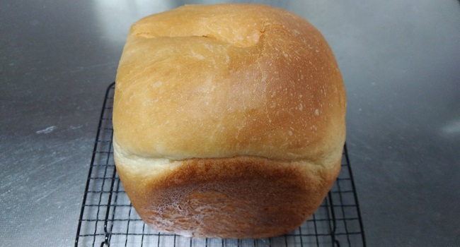 HBで作る、練乳食パンのレシピ