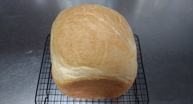 HBで作る、マヨネーズ入り食パンのレシピ