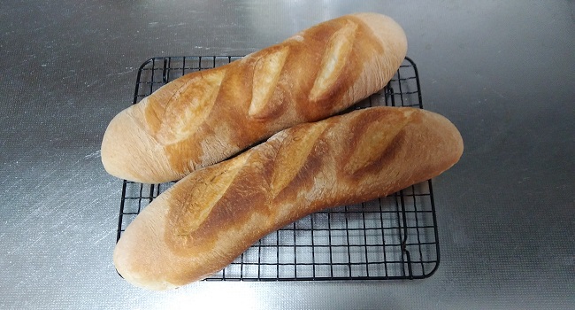 簡単！HBで作る、フランスパンのレシピ。